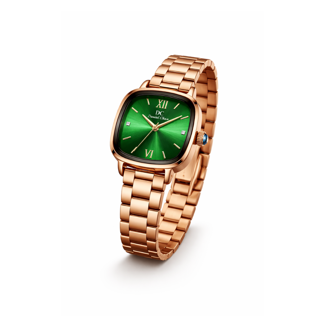 Verde Royale Luxe Square Watch