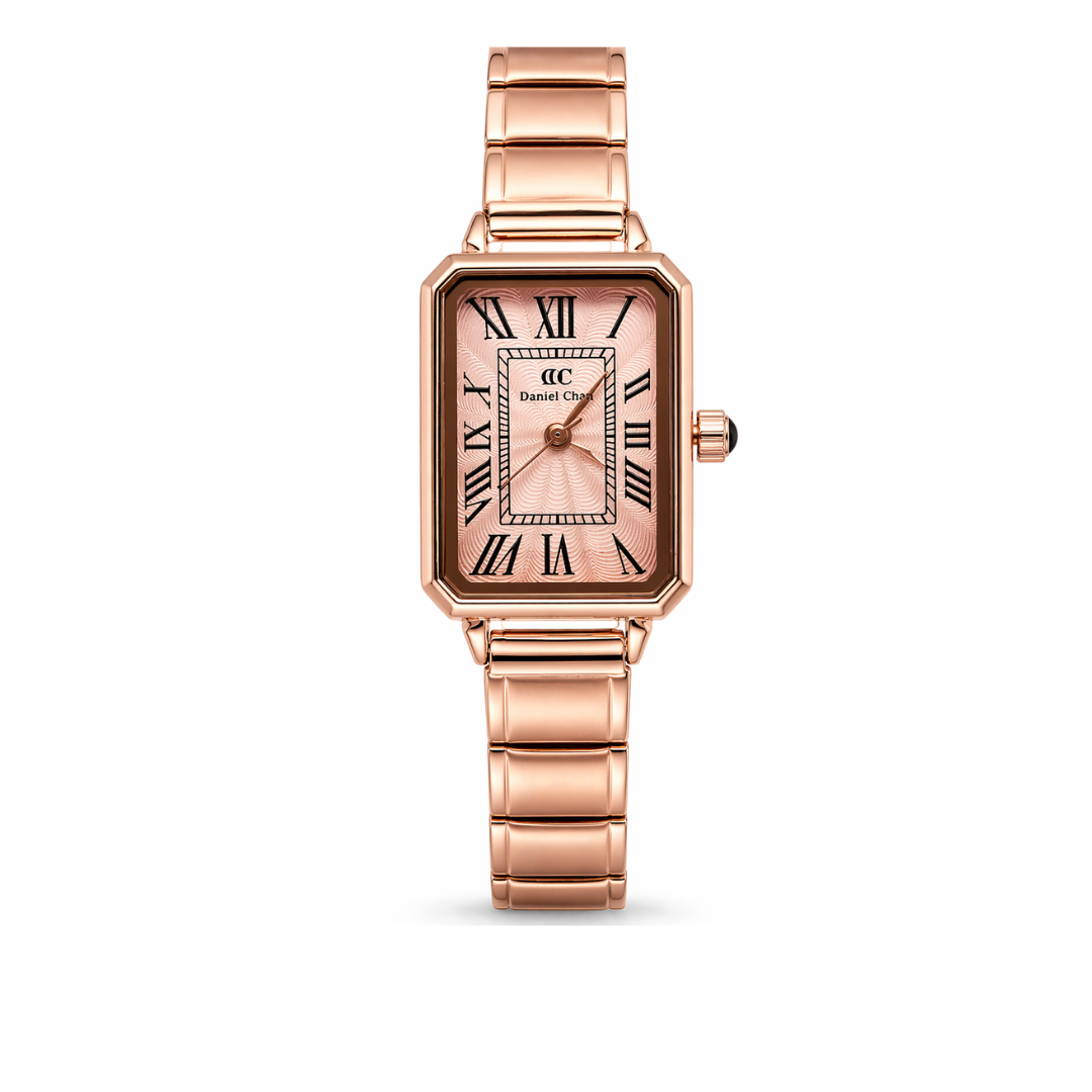 Emerald Regent Vintage Rectangle Watch