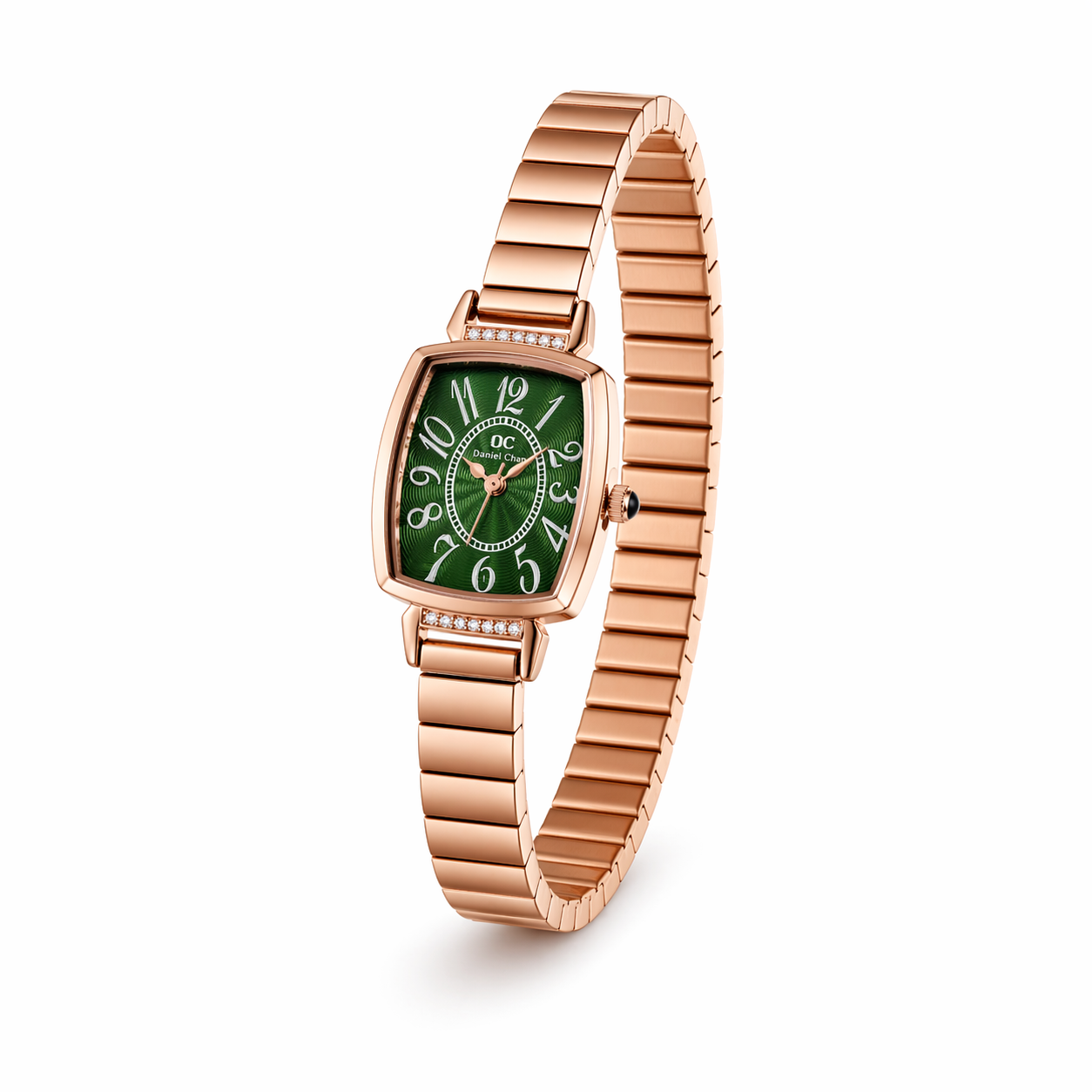 Emerald Vintage Square Watch