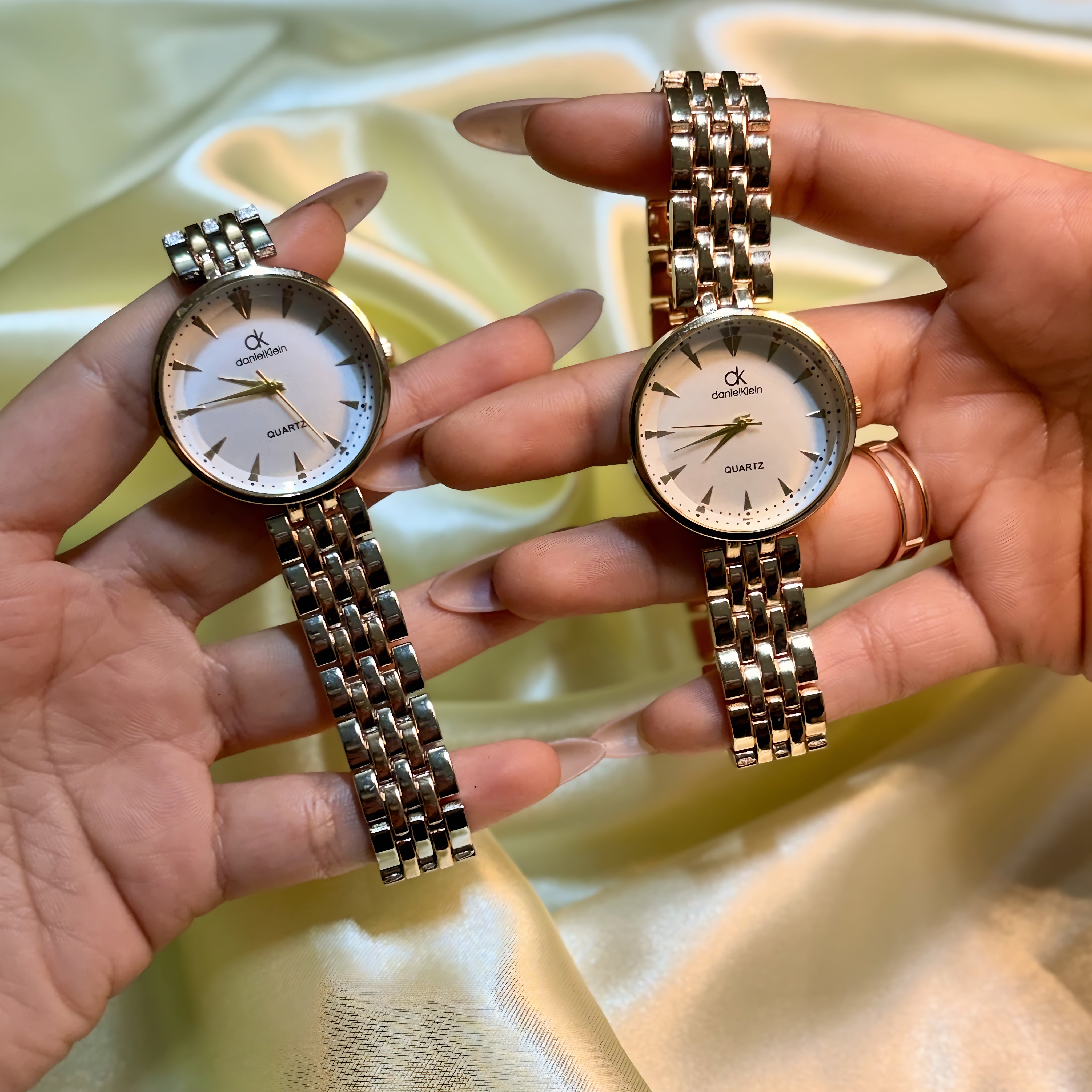 Luxe Aura Crystal Watch