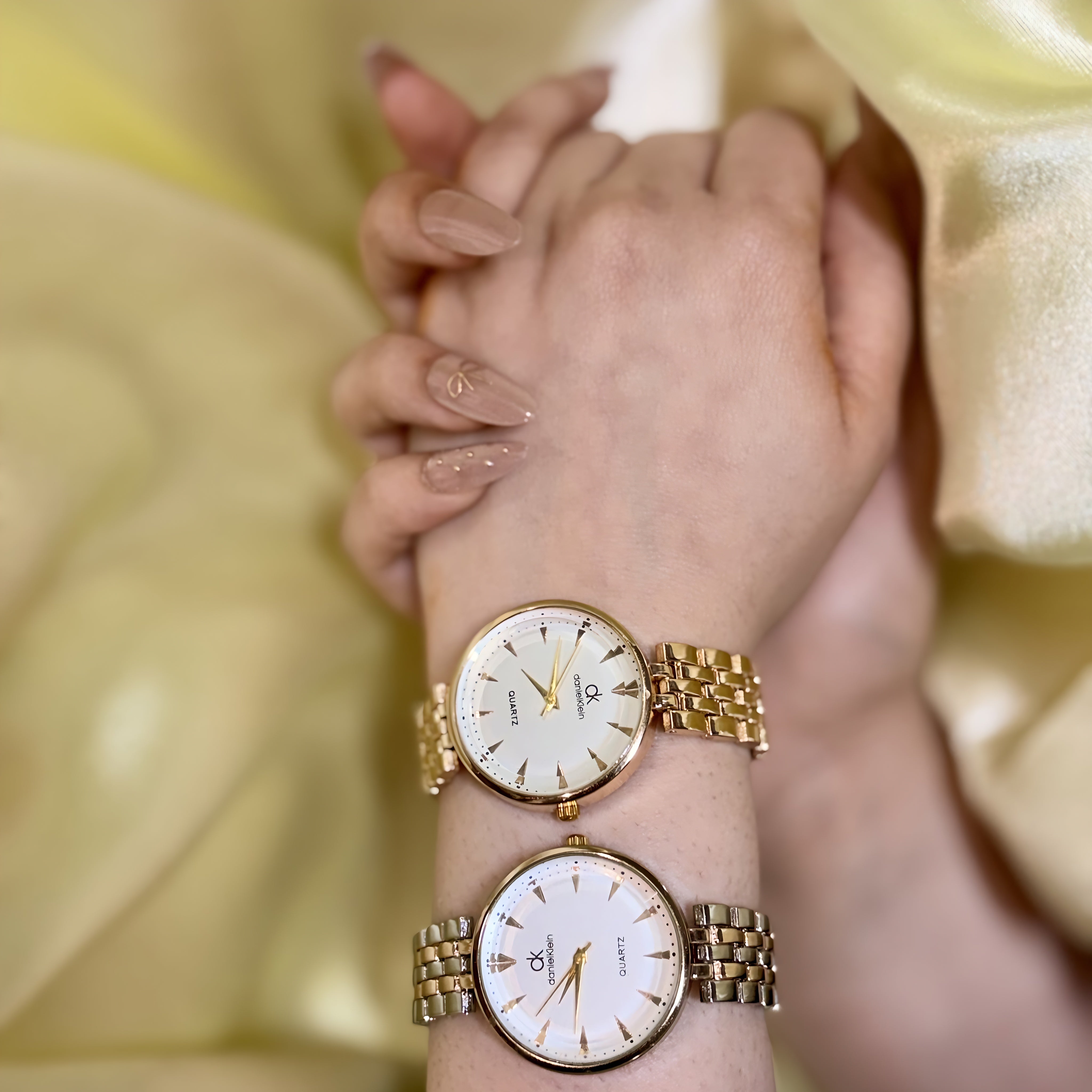Luxe Aura Crystal Watch